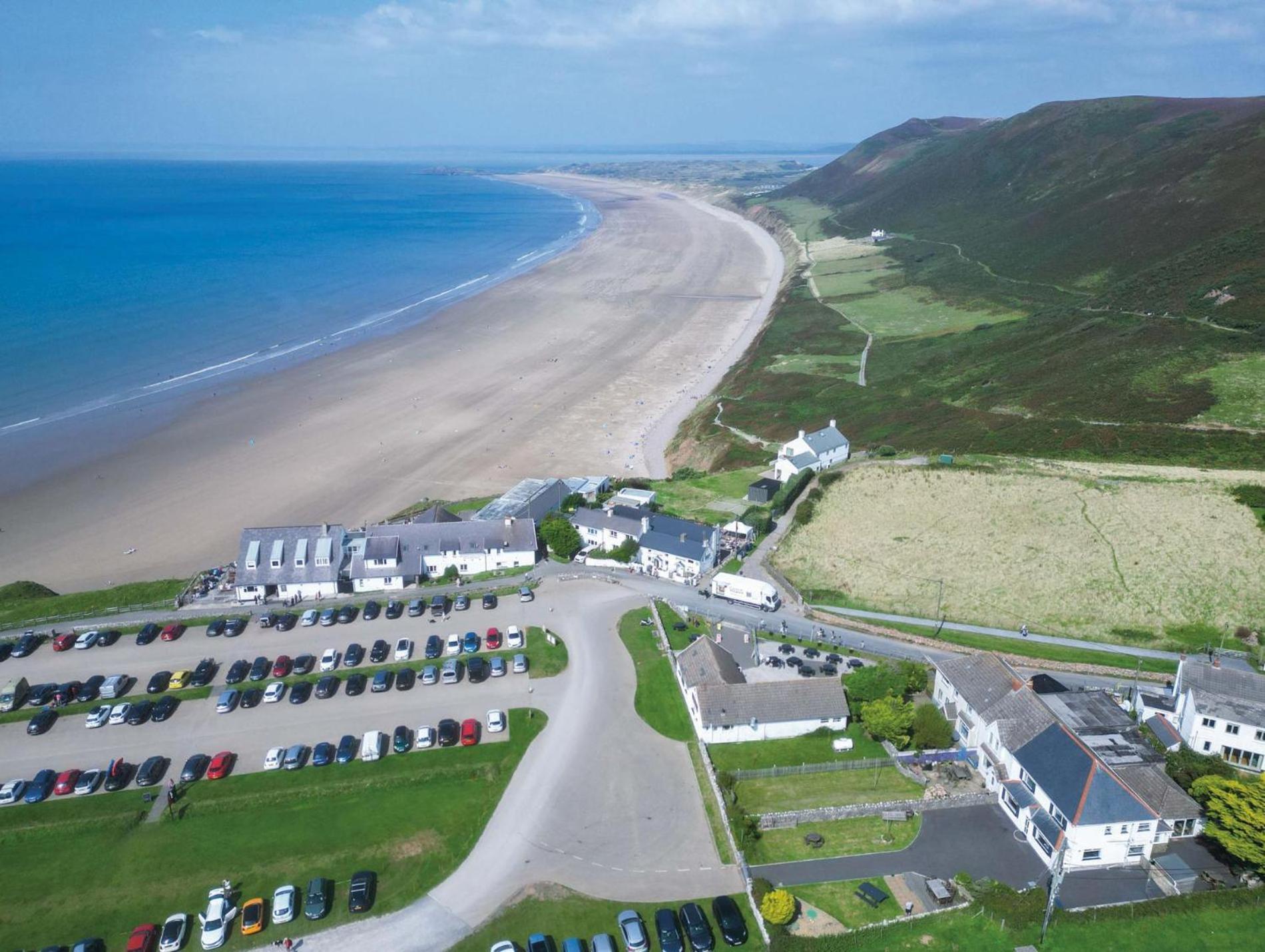 Channel View - 3 Bedroom House - Rhossili Bay Oxwich Exterior foto